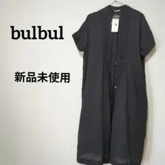 bulbuピンタックノーカラーシャツワンピース羽織ナチュラン/キナリノ/dgyのサムネイル