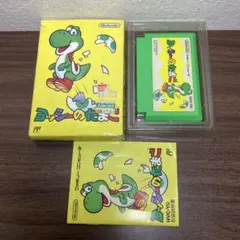 ファミリーコンピュータ(FC)【ヨッシーのたまご】 箱 説明書付属【oka】