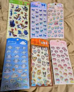 サンリオ ズートピア ぷくっとシール 6枚セット