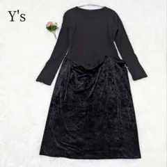 美品 Y's for living ロングワンピース 黒 サイズF*ED1139 2025年最新】Y's for living ワンピースの人気アイテム - メルカリ