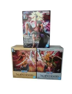 ワンピースフィギュア 3点セット ロジャーA/B &ルフィ