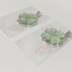 サンリオ　ぼんぼんりぼん　ヘアクリップ　前髪クリップ　フォレストレース