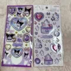 【正規品】サンリオ キラキラジュエルシール　 チャーミーキティ クロミ