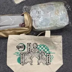 か*に様 鬼滅の刃トートバッグとポーチセット