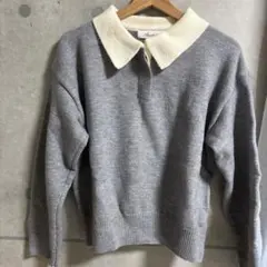 SHEIN ポロニット 長袖