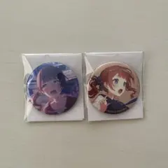 望月穂波 グリッター缶バッジ