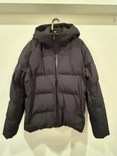 UNIQLO シームレスダウンパーカー3Dカット XL ブラック