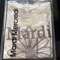 Mardi Mercredi 刺繍ロゴ 半袖Tシャツ クリームベージュ FREEのサムネイル