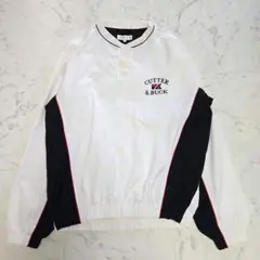 カッターアンドバックCutter & Buck プルオーバー メンズ Mホワイト