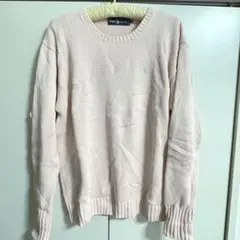 Ralph Lauren＊ラルフローレン ピンク クルーネック セーター M