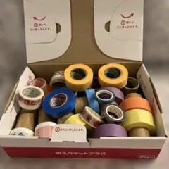 マステ大量　20個　マスキングテープ　ヘタボックス　カモ井　BGMのサムネイル