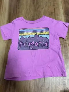 Patagonia キッズ Tシャツ ピンクのサムネイル
