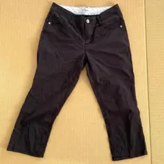 レディース　膝下ボトムス 黒