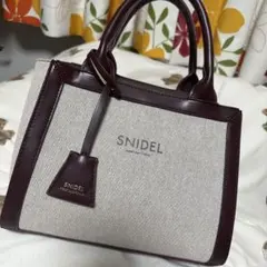 SNIDEL ベージュ/ブラウン ハンドバッグのサムネイル