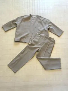 リジェール　ノーカラージャケット　セットアップ　120