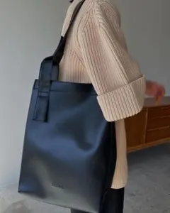 CLANE ブラック トートバッグ