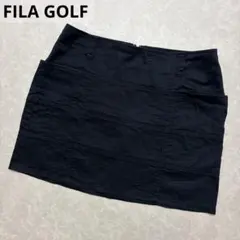 フィラゴルフ★綿98%混★薄手ストレッチ★スカート【サイズL】