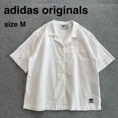 adidas originals シアサッカー　オープンカラーシャツのサムネイル
