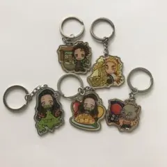 鬼滅の刃　ご当地キーホルダー　竈門炭治郎　禰豆子　 煉獄杏寿郎　嘴平伊之助
