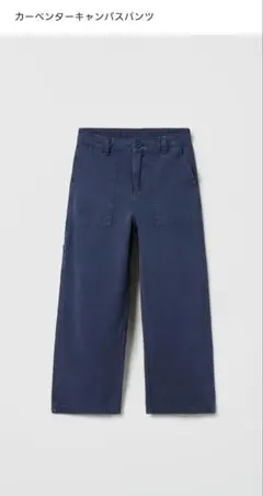 ZARA KIDS boysカーペンターキャンバスパンツ152cmペインター