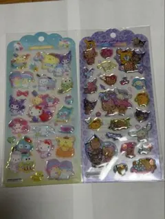 ドロップジュエリーシール サンリオキャラクターズ　日焼け