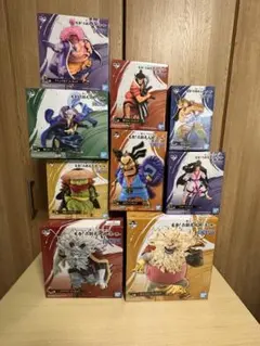 ワンピース　新品未開封＆開封品　赤鞘九人男　一番くじ 9体セット