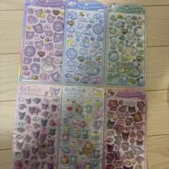 サンリオ うるちゅるポップシール 6点セット