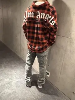 【匿名配送】palm angels ネルシャツのサムネイル