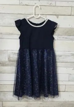 【1度着用のみ】110㎝　エニィファムフォーマルドレス