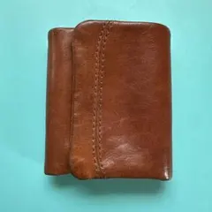 三つ折り革財布　CREEDのサムネイル