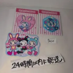 きらきらマシュマロシール ベリエちゃん ナカムラくん ホログラムステッカー