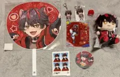 すにすて らお うちわ・アクスタ・アクキー・ぬいぐるみセット