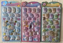 【正規品】うるちゅるポップシール　おぱんちゅうさぎ　んぽちゃむ　３枚まとめ売り