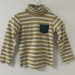 Samansa Mos2 Lagom マルチボーダータートルプルオーバー