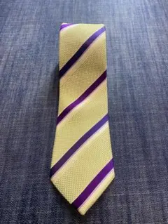 NAVY & GREENネイビーアンドグリーン日本製シルクグリーンパープルタイ