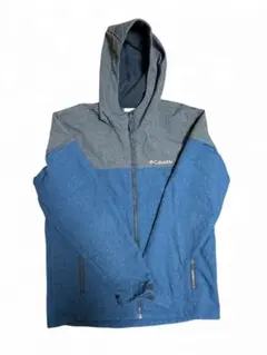 Columbia フード付きマウンテンパーカー 青