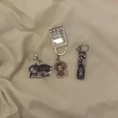 鬼滅の刃 胡蝶しのぶ　キーホルダー3点セット