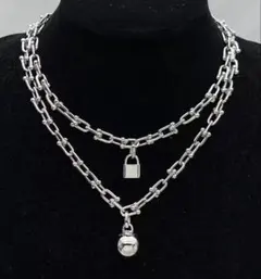 登坂広臣着用2連ネックレス　オーダーメイド　silver 925 一点のみ 登坂広臣着用2連ネックレス オーダーメイド silver 925 一点のみ