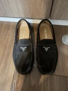 PRADA ローファー　ダークブラウンのサムネイル