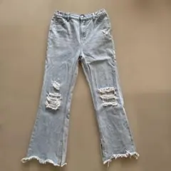SHIEN ダメージデニム　11-12Y