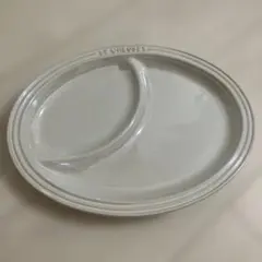 ル・クルーゼ LE CREUSET スモール サービング プラター 白 - メルカリ