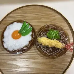 食品サンプル 蕎麦 2種セット ディスプレイ インテリアまとめ売り　21