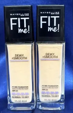 Maybelline Fit Me Dewy+Smooth 112 2本のサムネイル