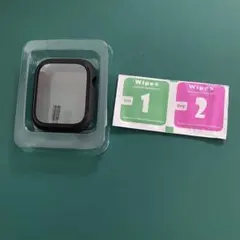 1個 ウォッチケース 45mm 黒 液晶保護カバー PCフレーム ブラック