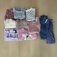 女の子70/80/90 ベビー春夏服セット　10着まとめ売り　3月限定出品