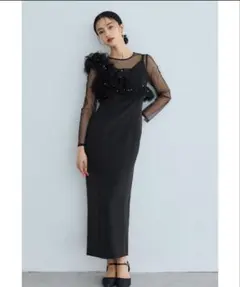 niana パールビスチェドレス　2点セット