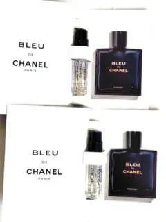 即配★CHANELブルードゥシャネルパルファムサンプル2個セット