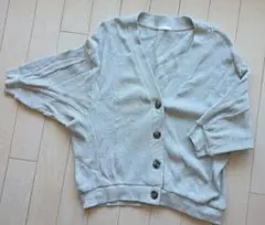 gu グレー カーディガン