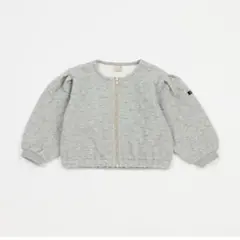 プティマイン　リボンキルトZIP羽織り　120cm