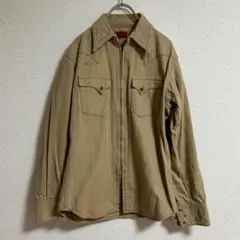 Levi's RED TAB フルジップ　ウエスタンシャツ　ジャケット　ベージュのサムネイル